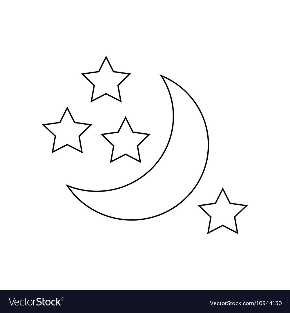 Месяц выкройка