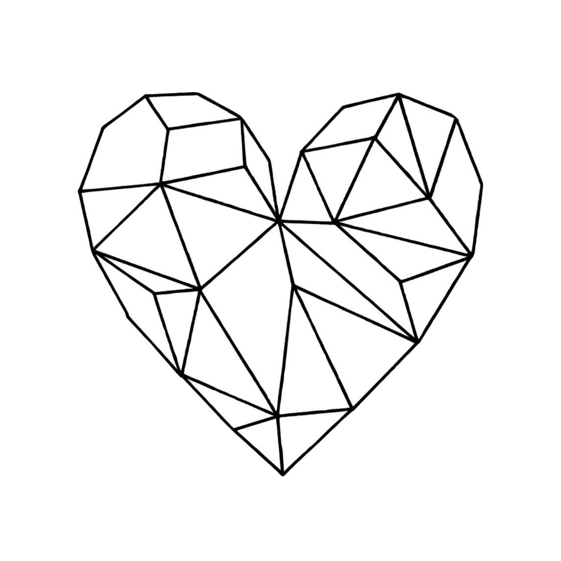 Геометрическое сердечко