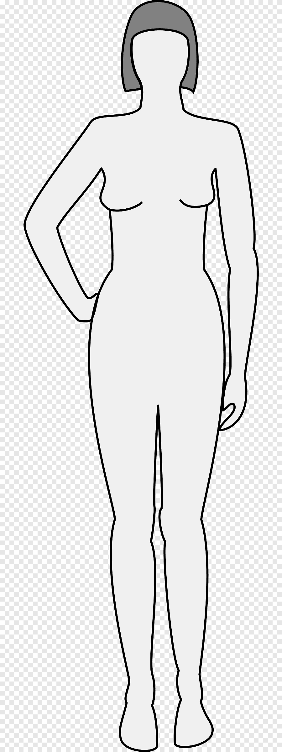 Очертание человека