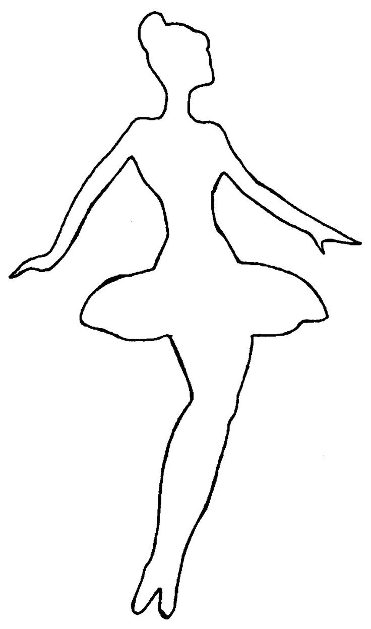 Кукла трафарет для одежды