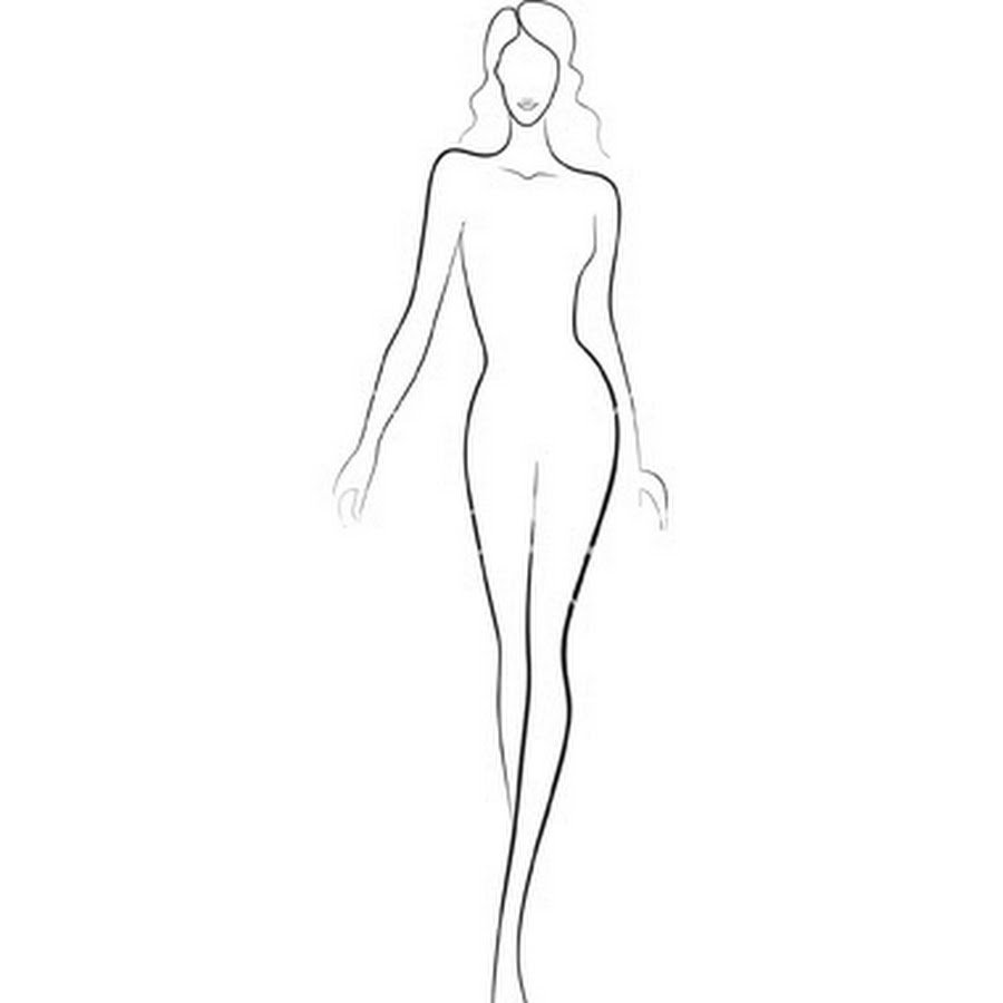 Силуэт тела