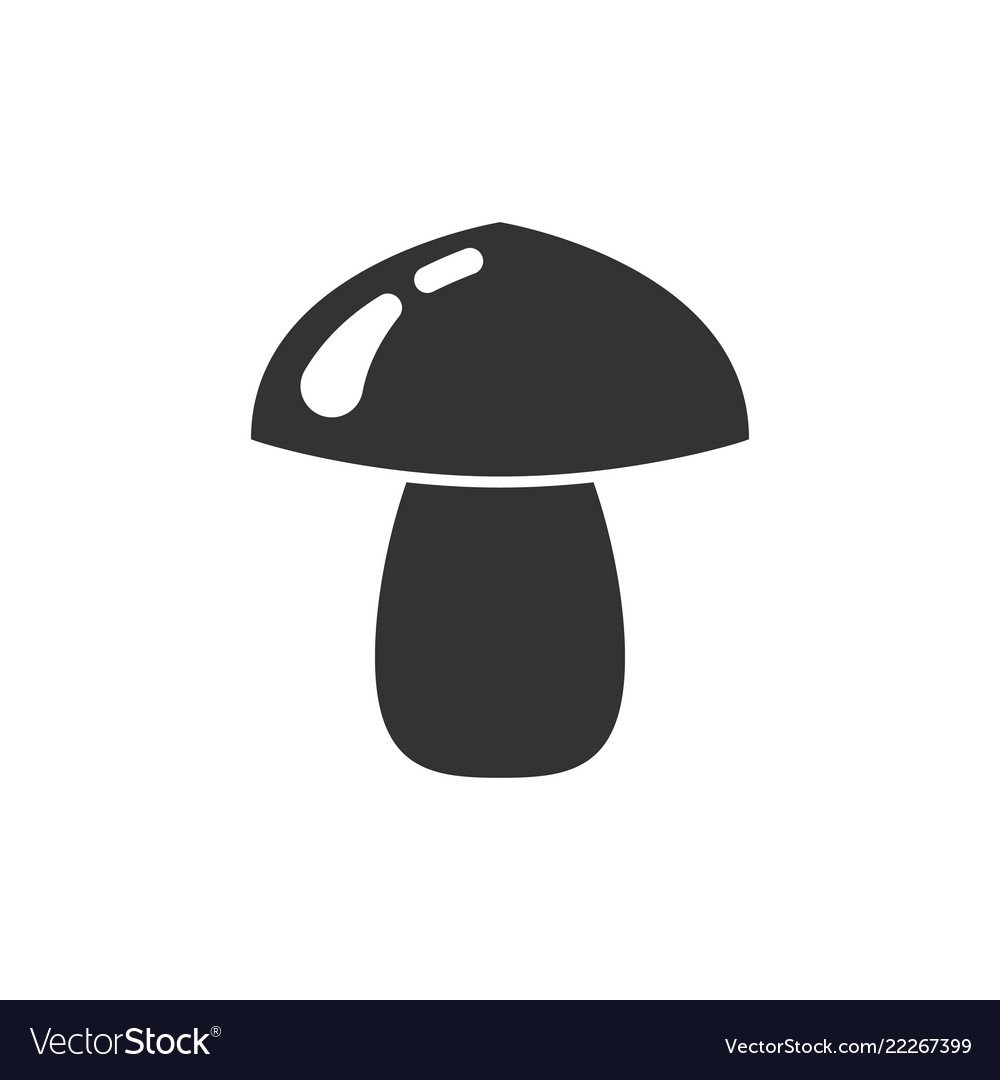 Силуэты грибов