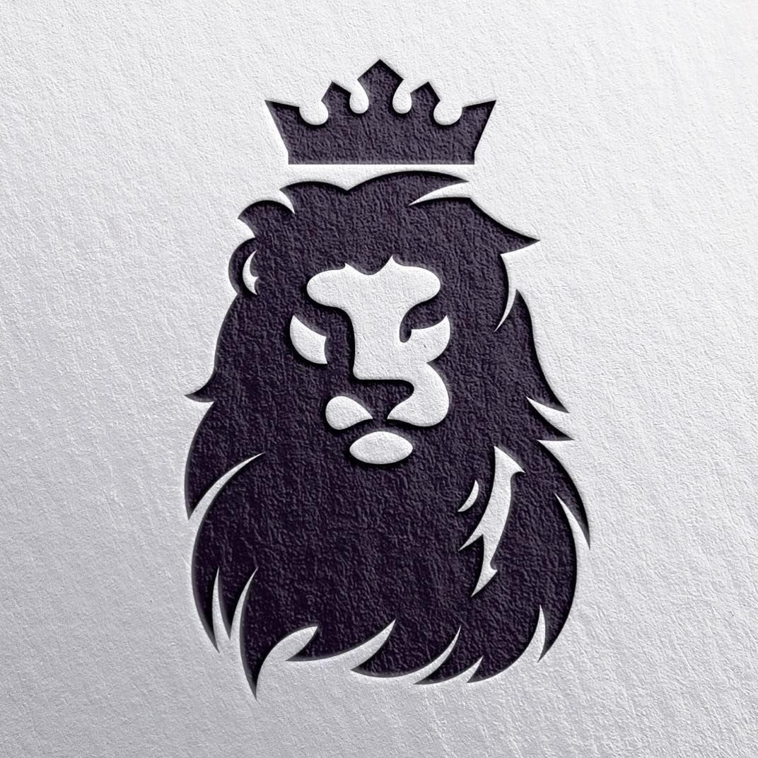 Лев рисунок