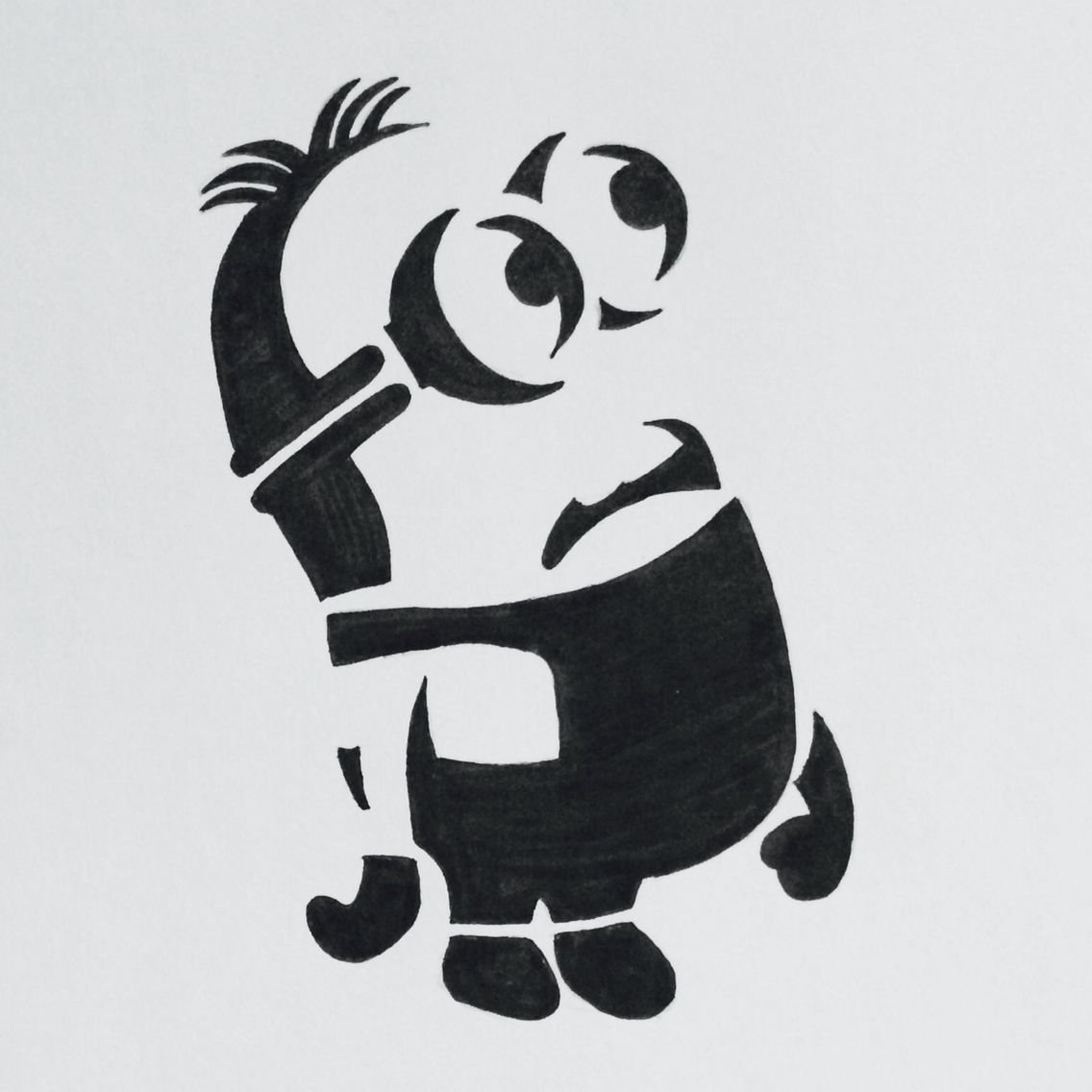 Веселые трафареты