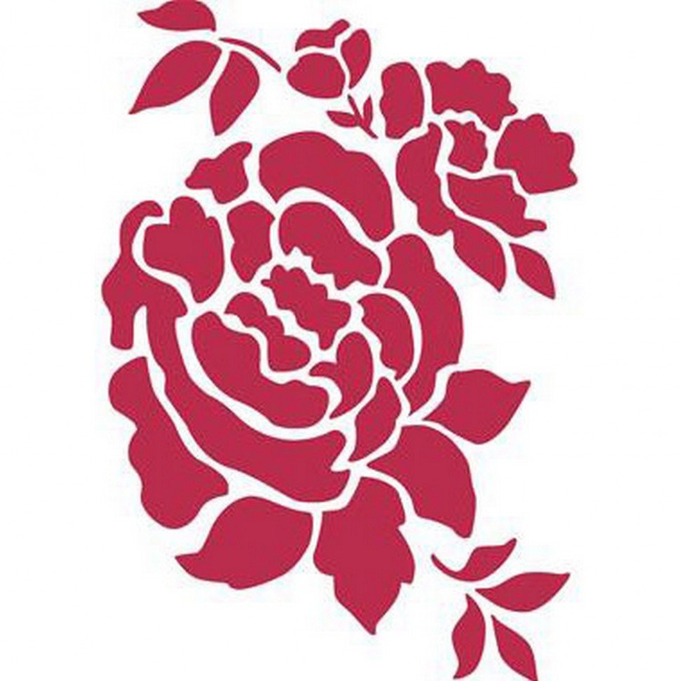 Трафарет на стену новый год