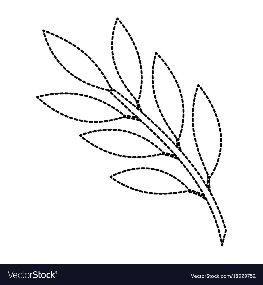 Трафареты листиков для цветов