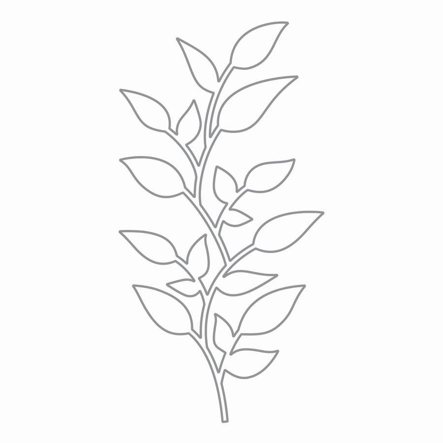 Листья розы