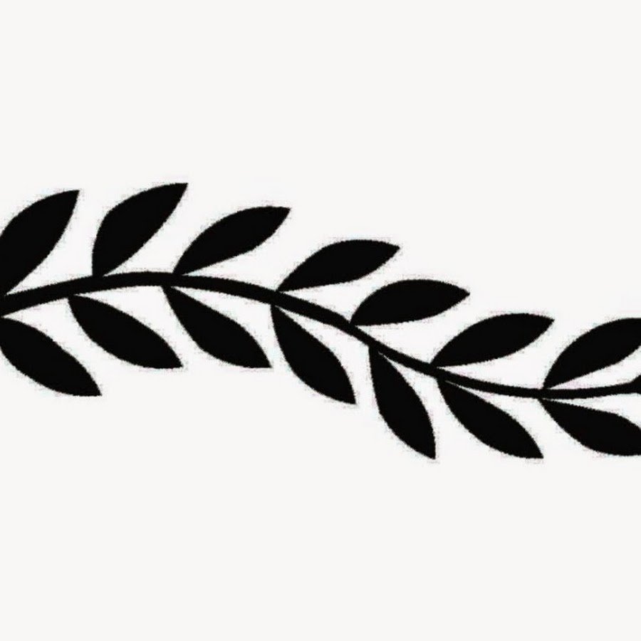 Ветка с листьями Графика