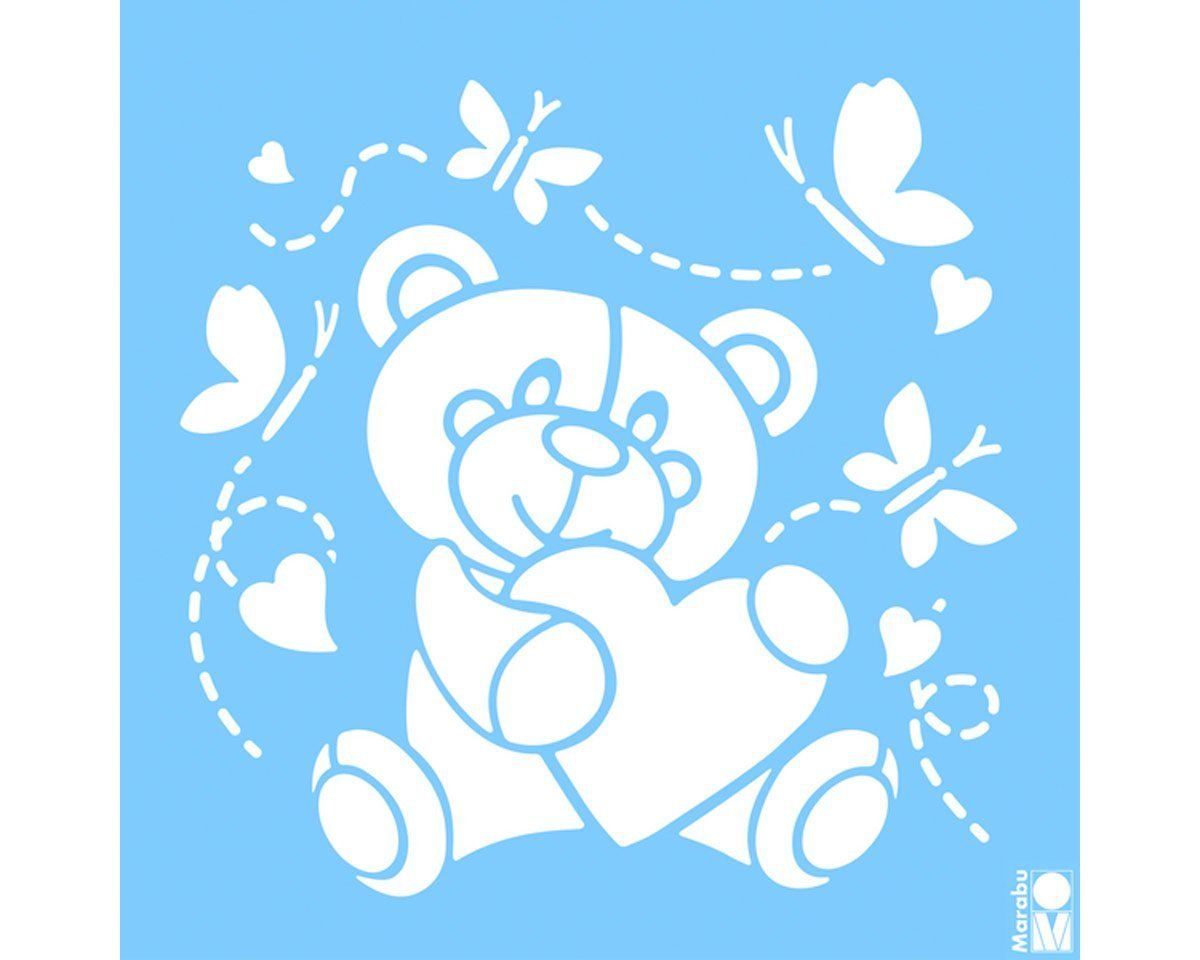 Метрика малыша мишка со звездой