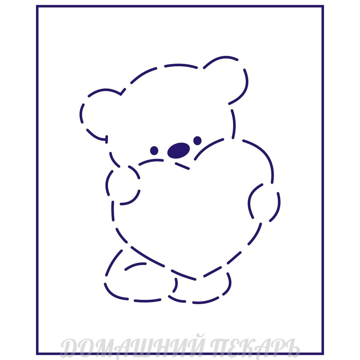 Мишка очертание