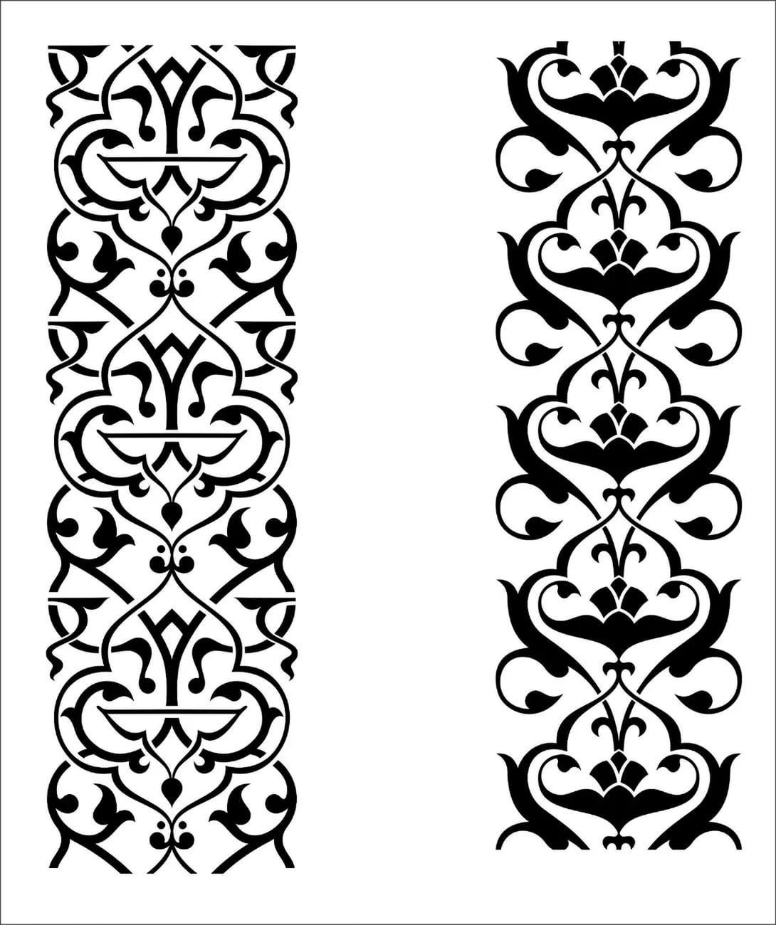 Эскиз восточного орнамента