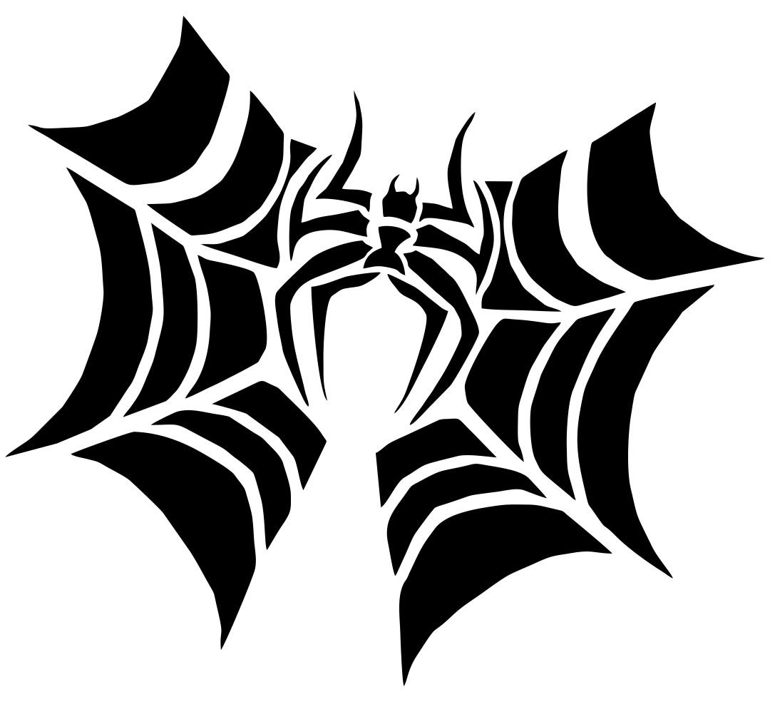 Узоры для трафарета паук