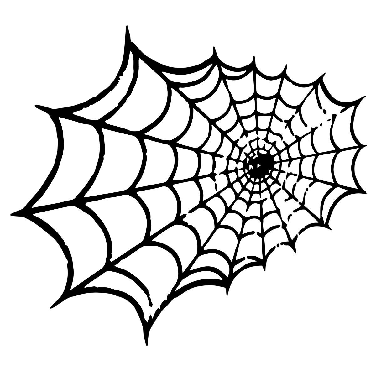 Паутинка трафарет