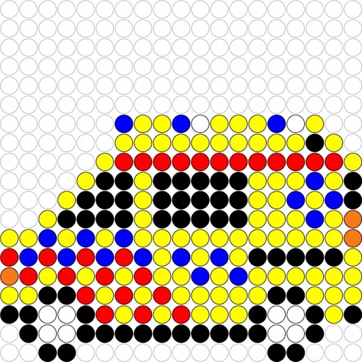 Термомозаика для детей схемы