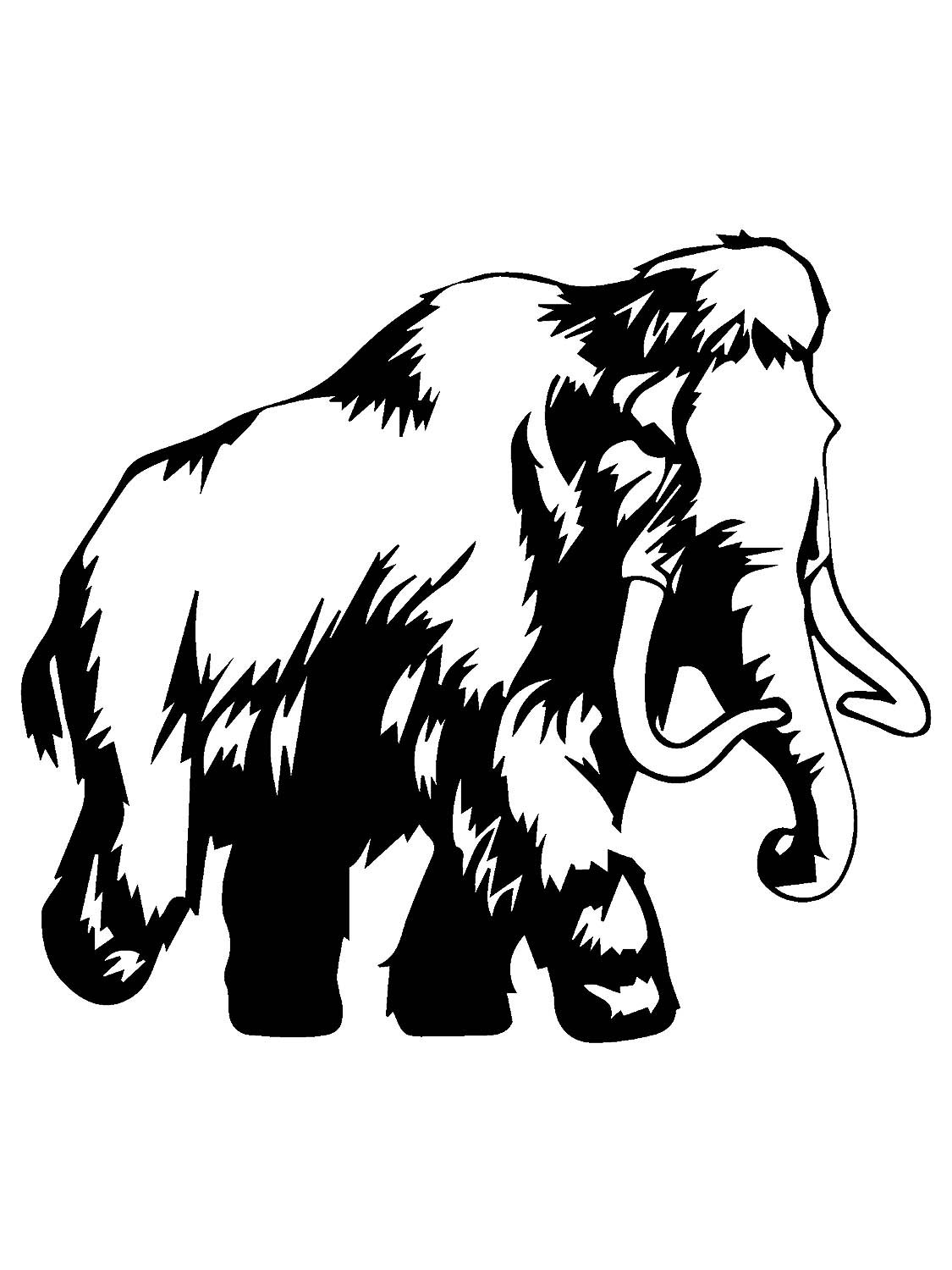 Мамонт пиктограмма