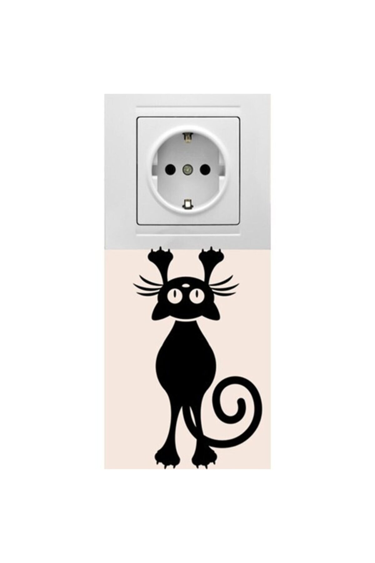 Наклейка над розеткой