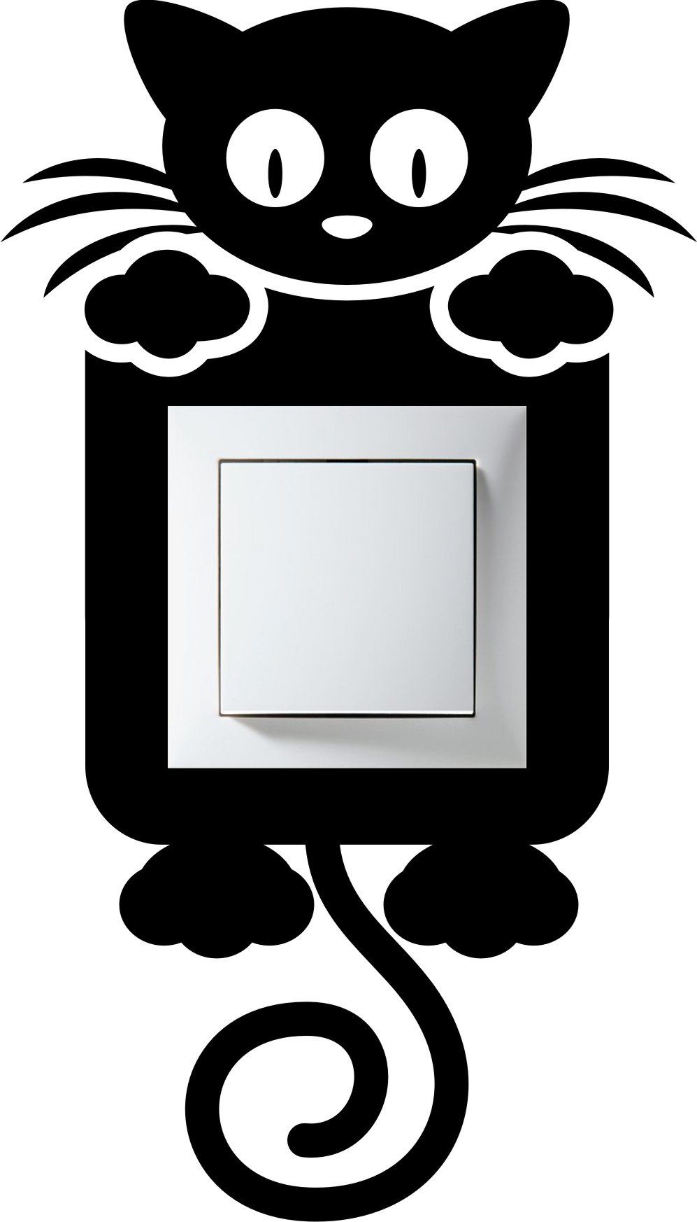 Наклейки на выключатели и розетки