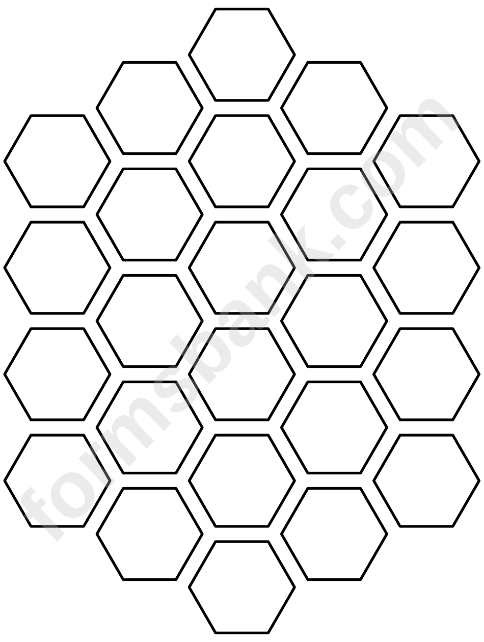 Узор Гексагон