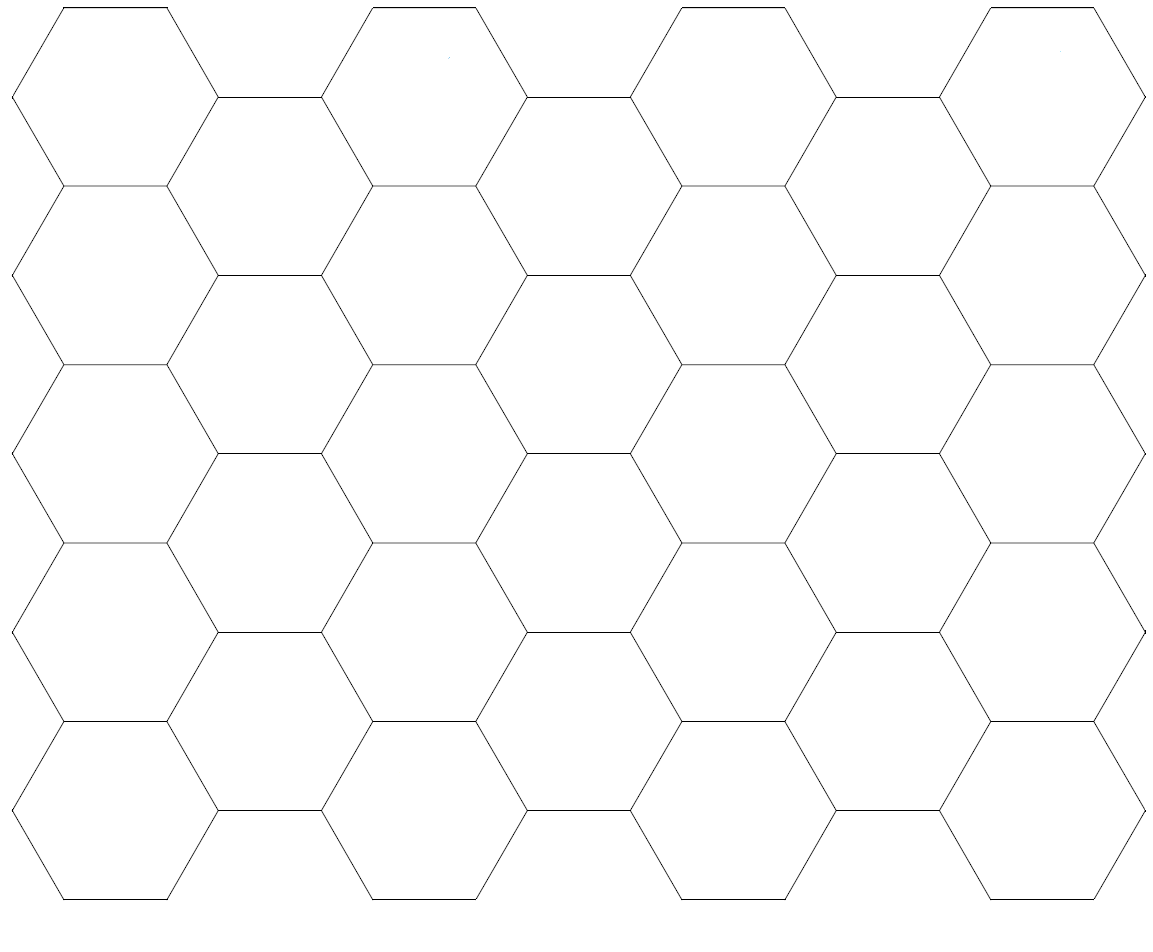 Isometric Hexagon сетка