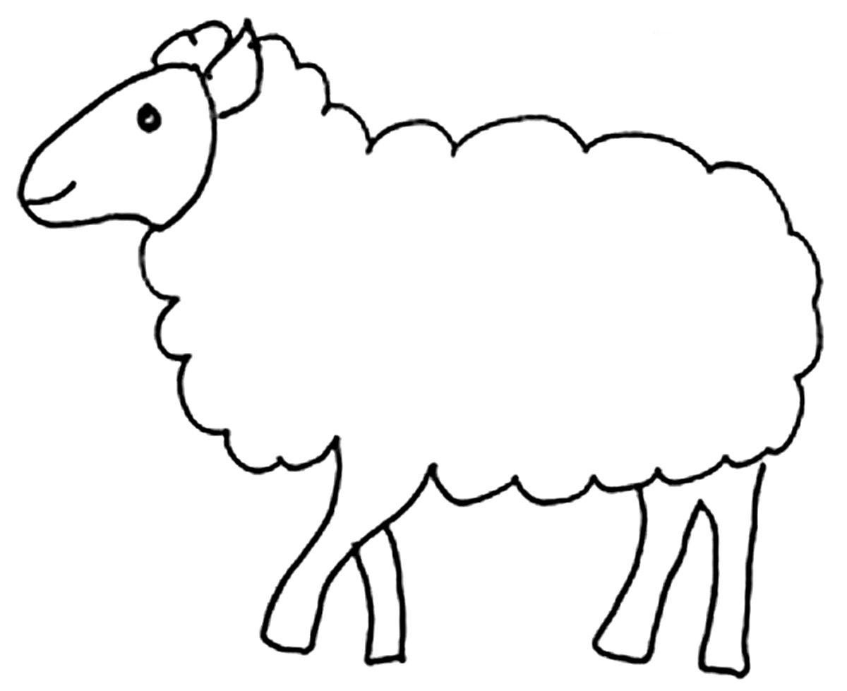 Овечка контур