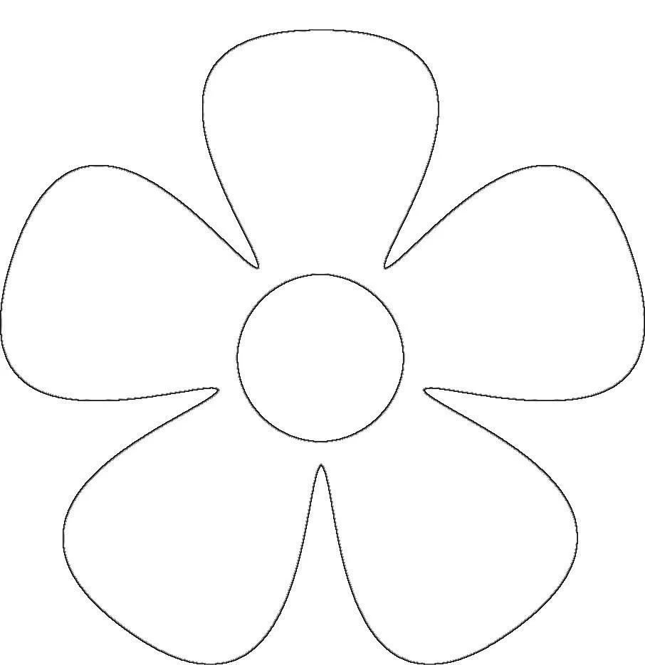 Трафарет "цветы"