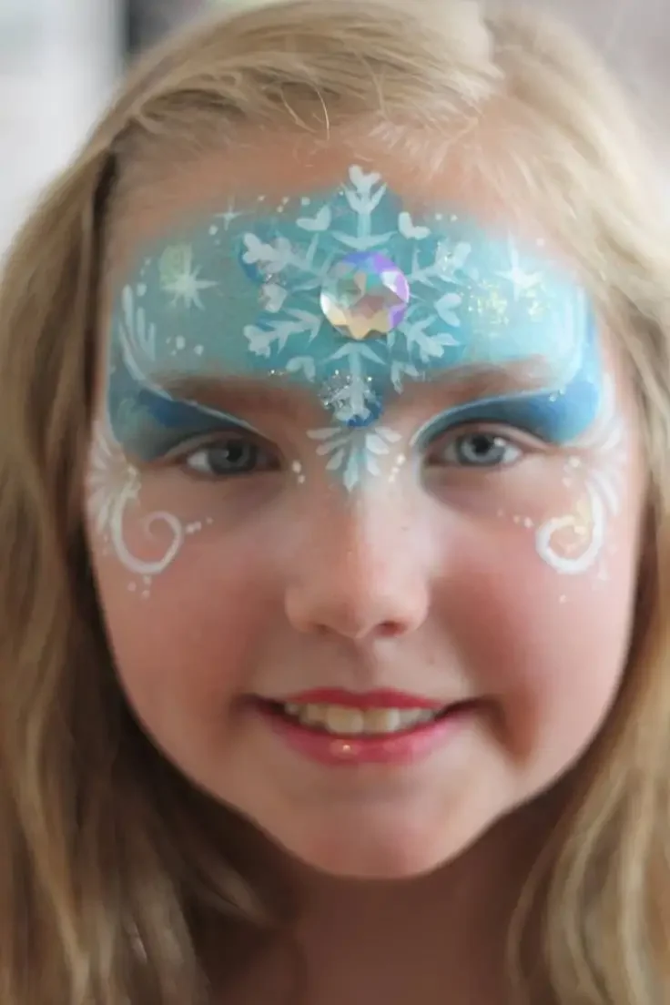 Гримм на лице Эльза