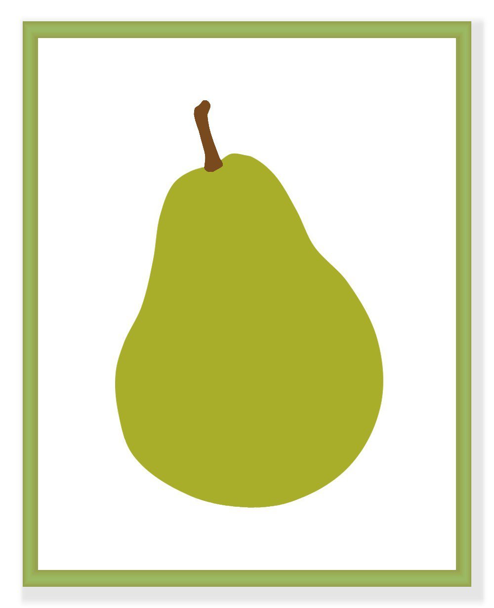 Трафарет мороженка