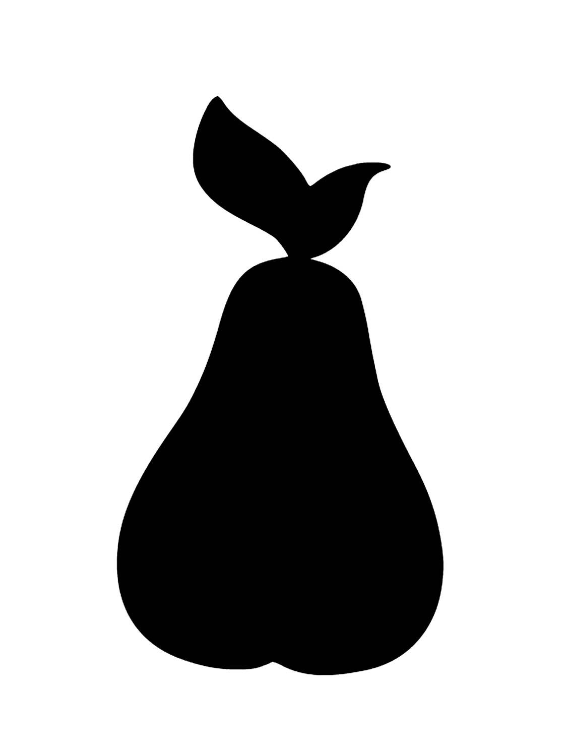 Ананас силуэт