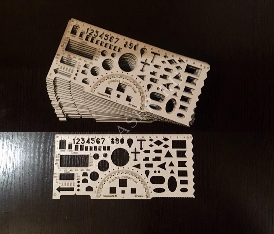 Линейка для лазерной резки