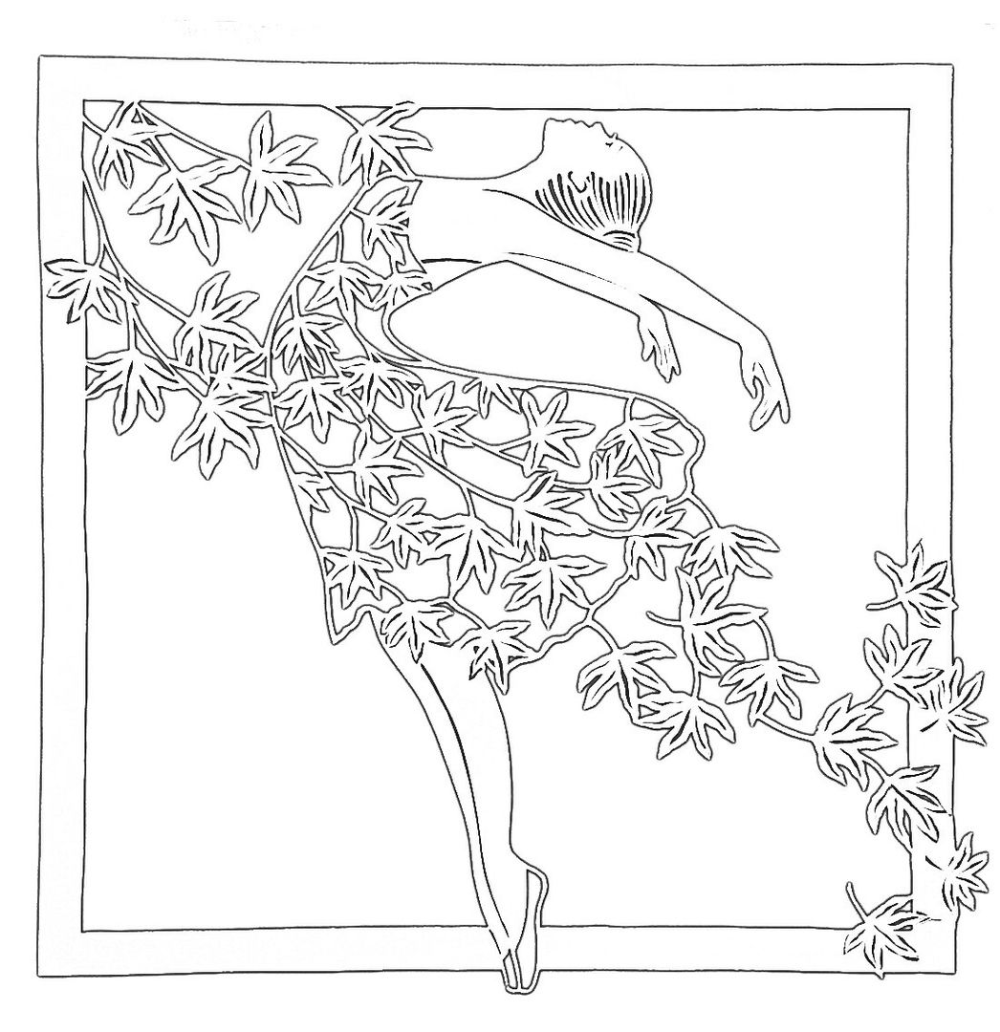 Ажурное вырезание из бумаги схемы