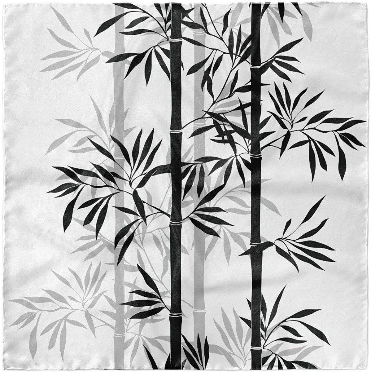 Бамбук трафарет на стекло