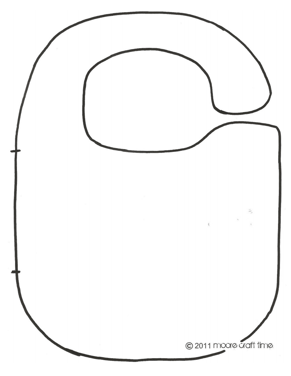 Слюнявчик трафарет