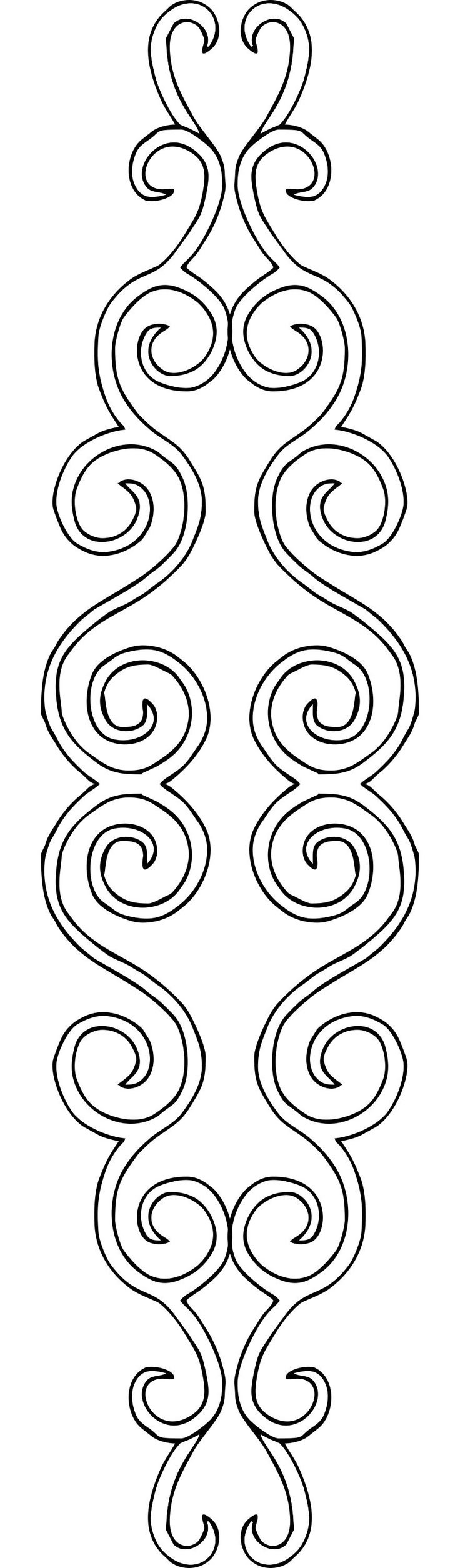 Татарский орнамент Пальметта