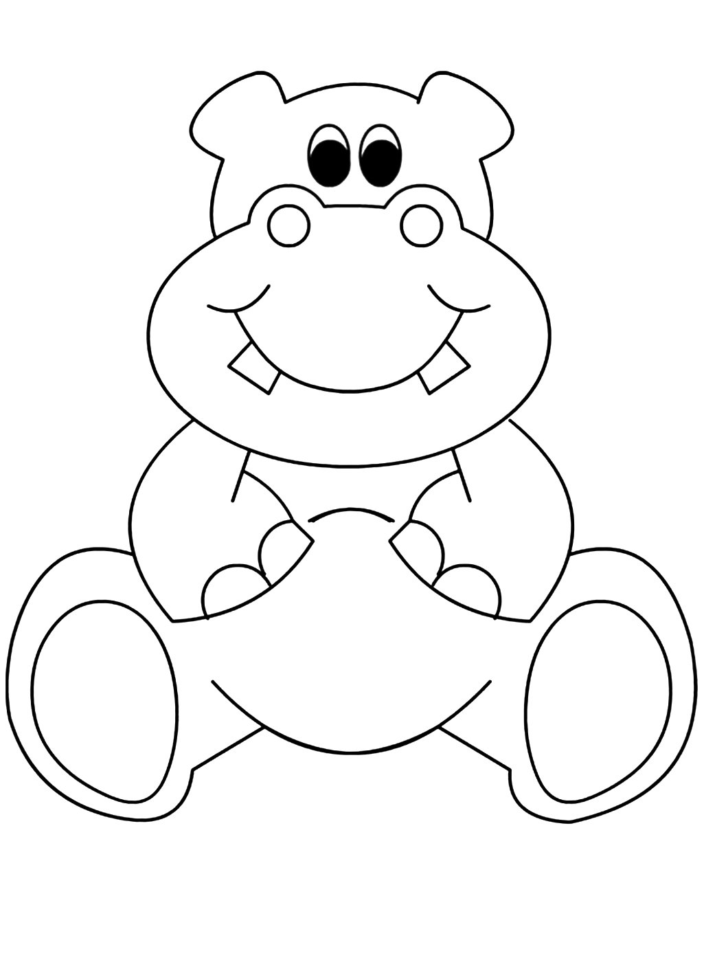 Шаблоны животных для аппликации