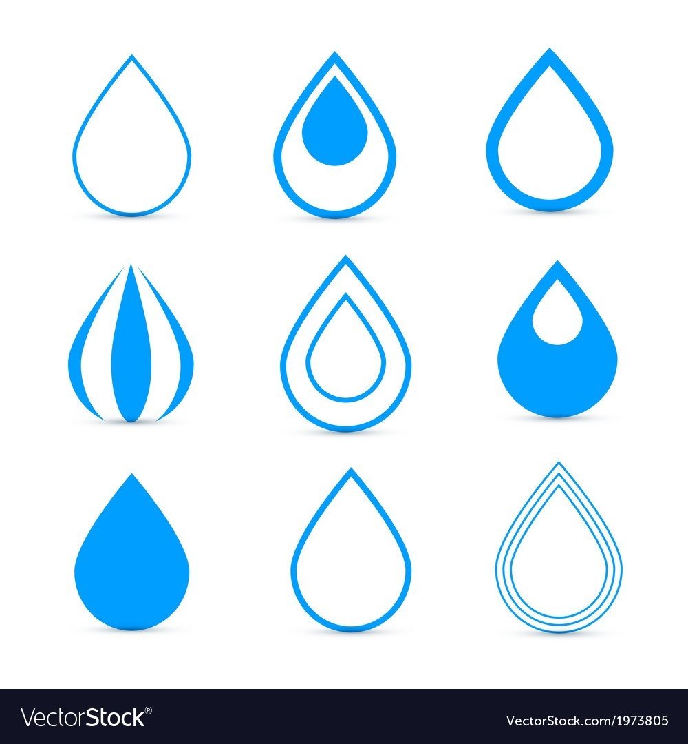 Капелька очертания