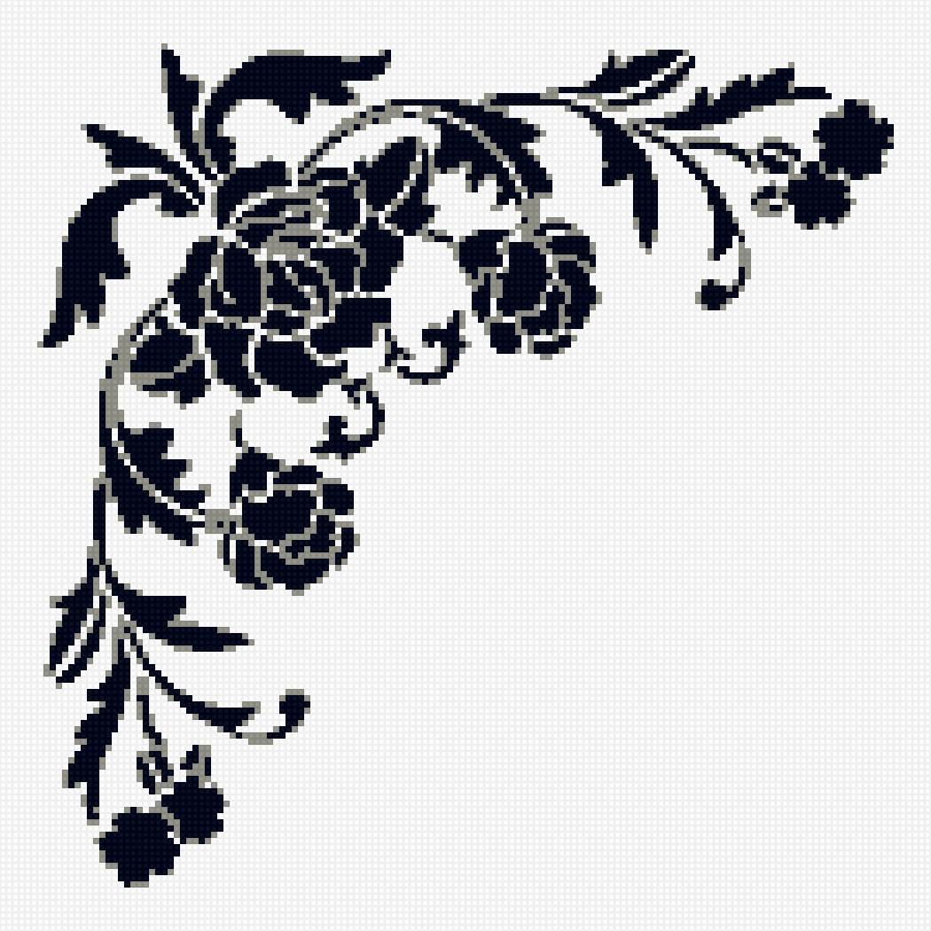 Угловые трафареты для декора стен