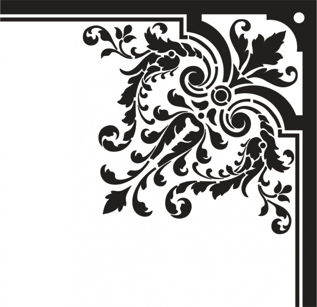 Угловые узоры и орнаменты