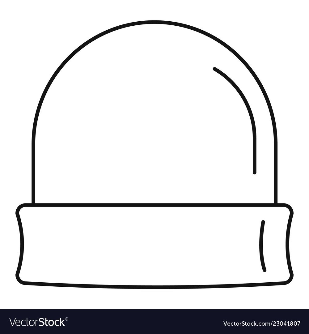 Шапка с орнаментом раскраска