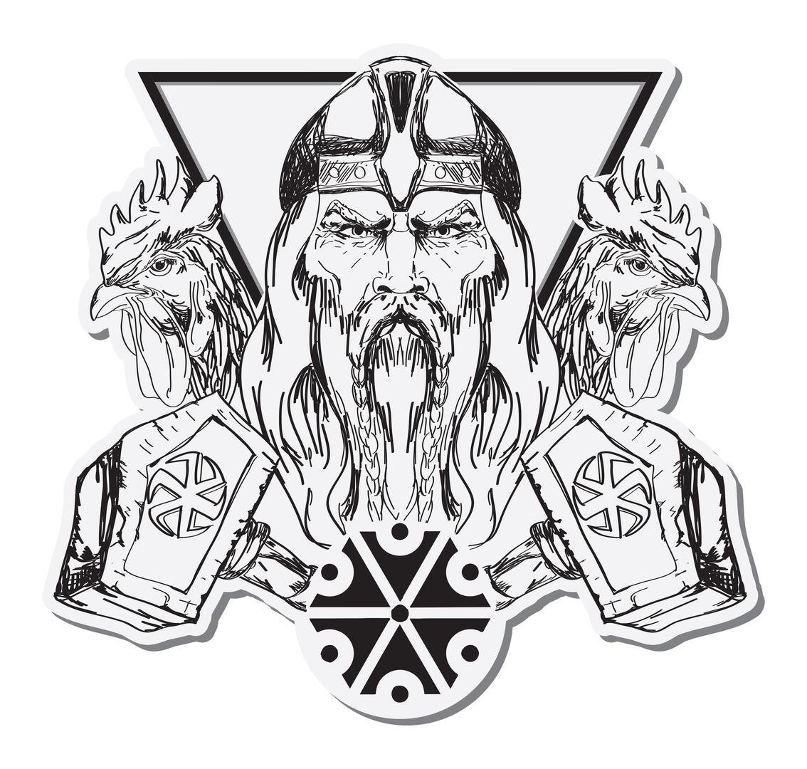 Славянские трафареты