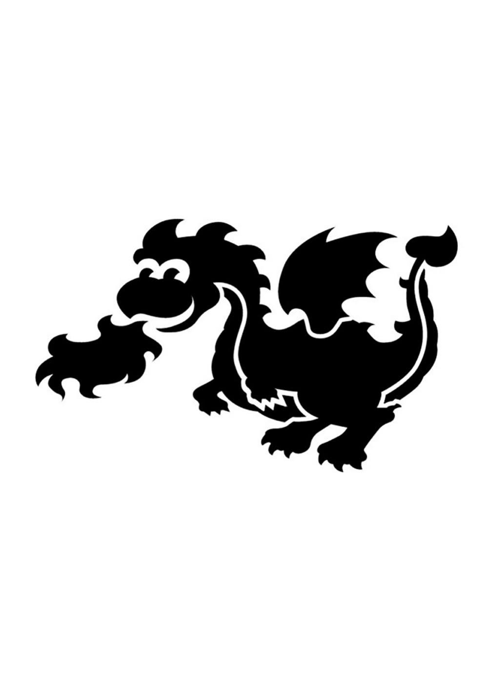 Дракон Draco вектор