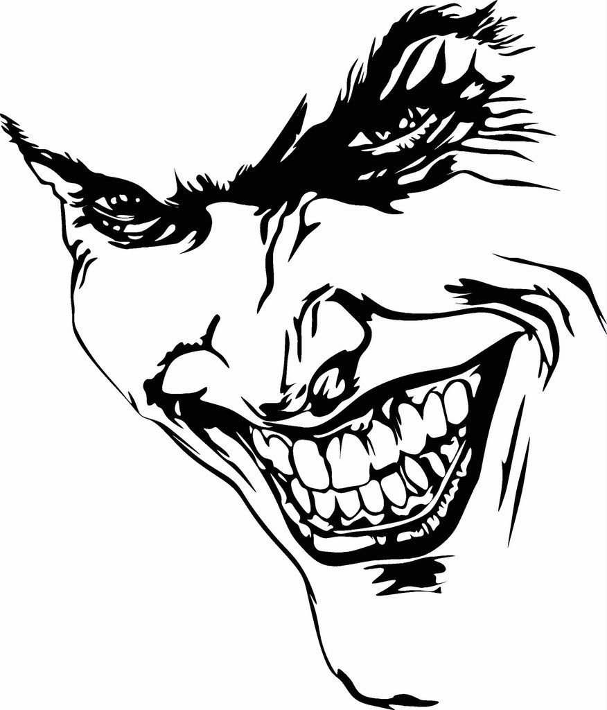 Тигр оскал эскиз