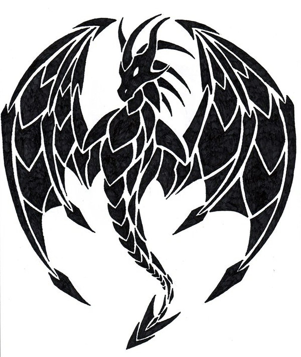 Дракон в кореле