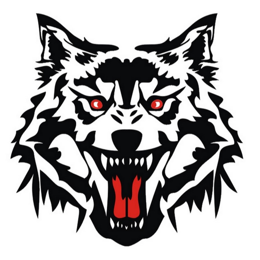 Трафарет оскал