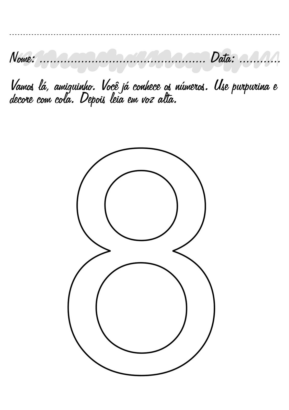 Цифра 80 трафарет для торта