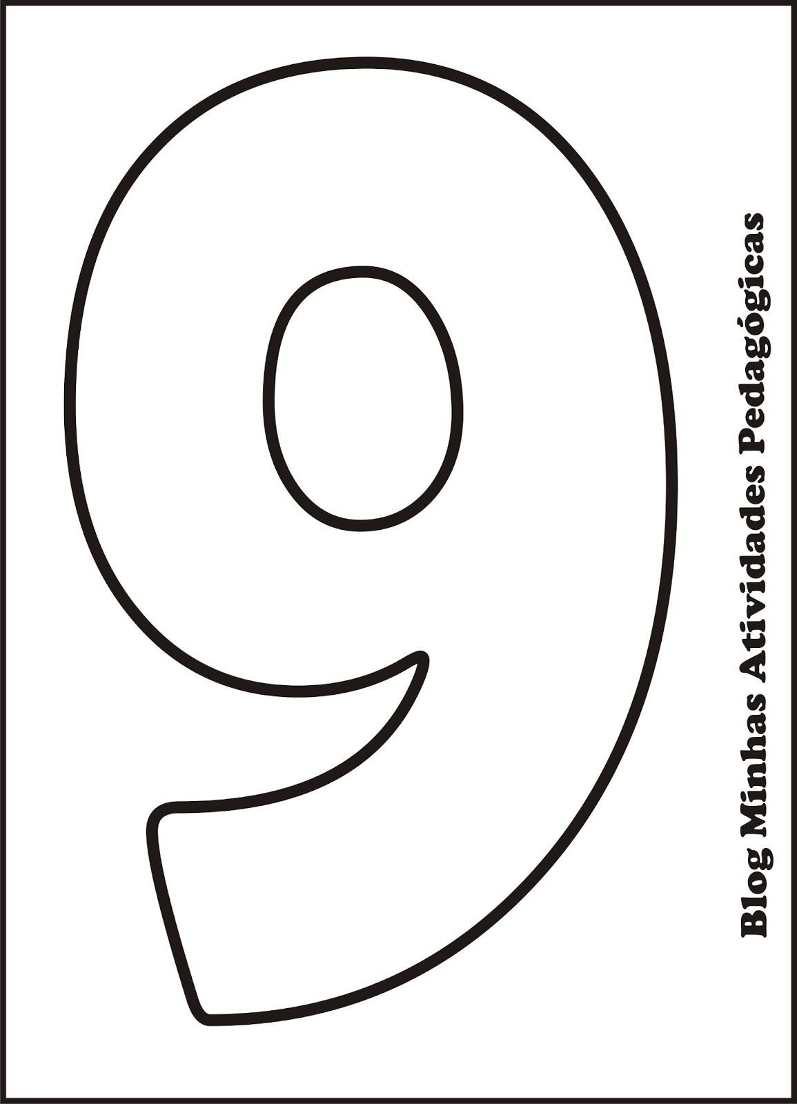 Цифры из фетра выкройки