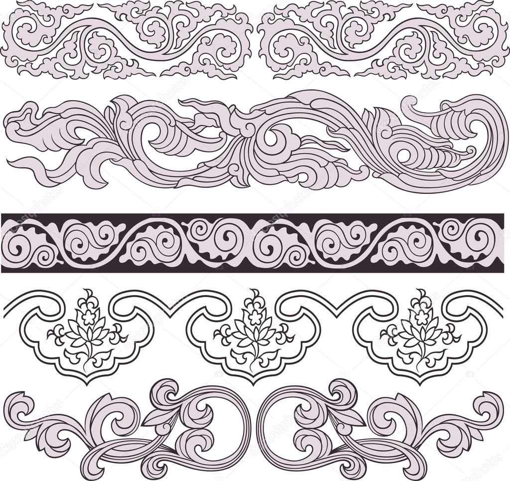 Пояс с узором