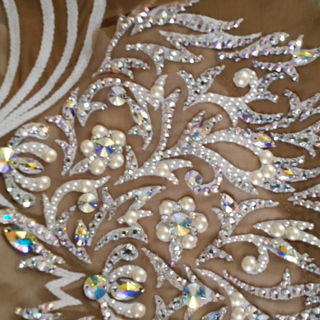 Трафарет сережки