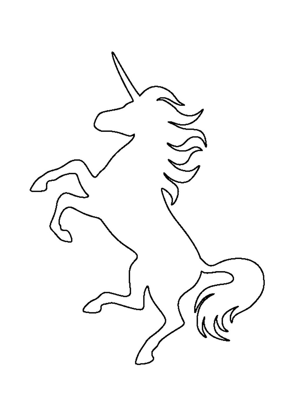 Раскраски Единороги милые