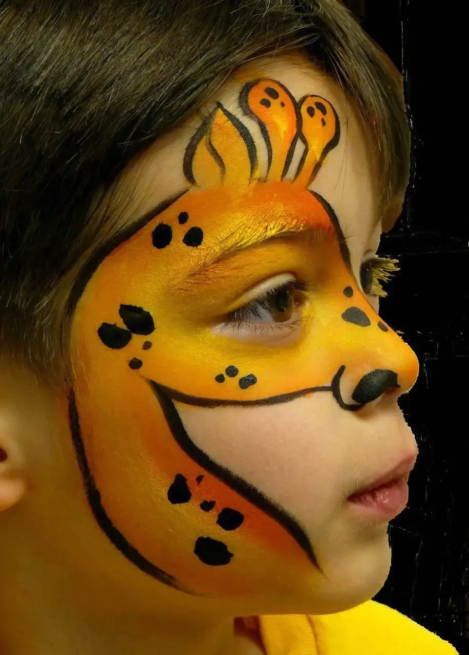 Аквагрим животные на лице