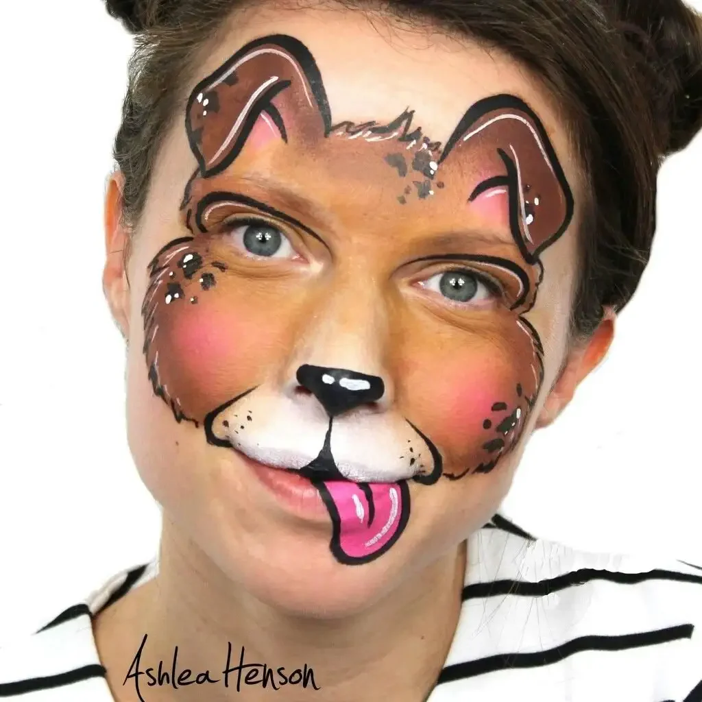 Аквагрим детский собака